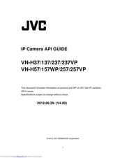 Jvc VN-H57U Series Manual