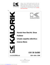 Kalorik USK SB 36580 Operating Instructions Manual
