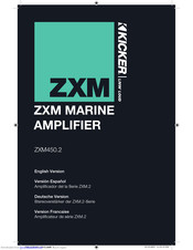 Kicker ZXM Series Owner's Manual