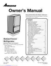 Amana 12642722 Owner's Manual