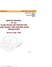 Kodak 1500 Service Manual