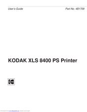 Kodak XLS 8400 PS User Manual