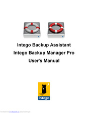 Intego Intego Backup Manager Pro User Manual