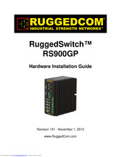 RuggedCom RuggedSwitch RS900GP Hardware Installation Manual