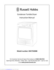 Russell Hobbs RHVTD300B Instruction Manual