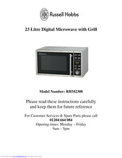Russell Hobbs RHM2308 Instruction Manual