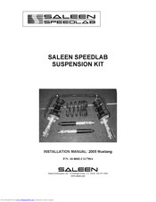 Saleen 10-8002-C11790A Installation Manual
