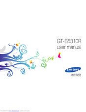Samsung GT-B5310R User Manual