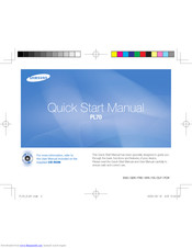 Samsung PL70 Quick Start Manual