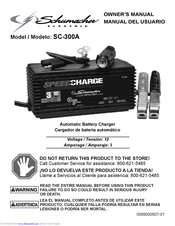 Schumacher SC-300A Owner's Manual