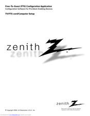 LG Zenith Free-To-Guest Configuration