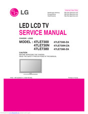 LG 47LE7380 Service Manual
