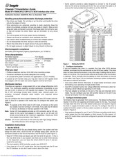 Seagate ST173404LWV Installation Manual