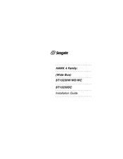 Seagate ST15230WC Installation Manual