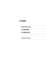 Seagate ST410800WD Installation Manual