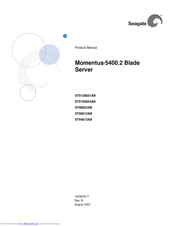 Seagate Momentus 5400.2 Blade Server Product Manual