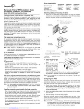 Seagate Barracuda V Serial ATA Installation Manual