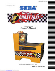 Sega Crazy Taxi Owner's Manual