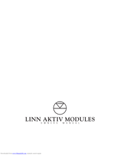 Linn AKTIV MODULES Owner's Manual
