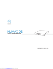 Linn KLIMAX DS Owner's Manual