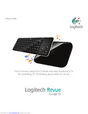 Logitech Revue With Google TV Setup Manual