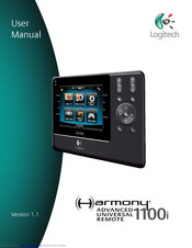 Logitech Harmony 1100i User Manual