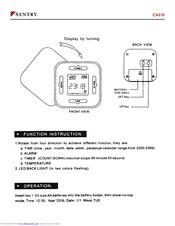 Sentry CA210 User Manual