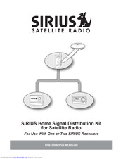 Sirius Satellite Radio 14245 Installation Manual