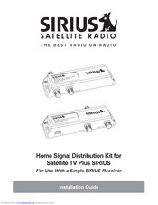 Sirius Satellite Radio 14255 Installation Manual