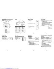 Rollei Compactline 150 Quick Start Manual