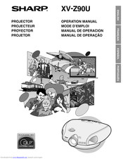Sharp XV-Z90UL Operation Manual