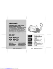 Sharp WA-MP55H Operation Manual