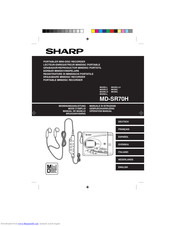 Sharp MD-SR70H Operation Manual