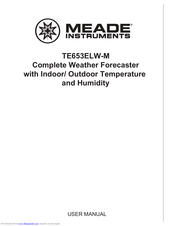Meade TE653ELW-M User Manual