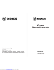 Meade TM005X-M User Manual