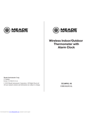 Meade TE109NL-M User Manual