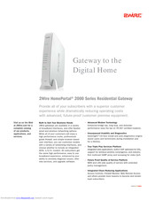 2Wire 2701HG Series Specification
