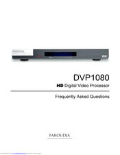 Faroudja DVP 1080 Manual