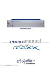 360 Systems MAXX Operation Manual
