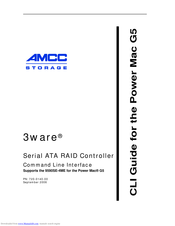 AMCC 3WARE 720-0138-00 Manual