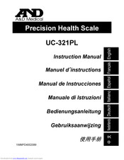 A&D UC-321PL Instruction Manual