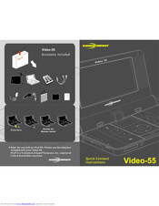 Sonic Impact Technologies Sonic Impact Video-55 Connection Instruction