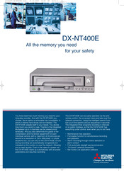 Mitsubishi Electric DX-NT400E Specification Sheet