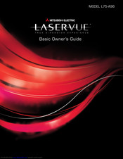 Mitsubishi Electric Laservue L75-A96 Basic Owner's Manual