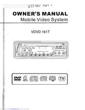 Soundstream VDVD 161T Owner's Manual
