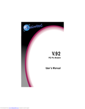 ActionTec V.92 User Manual