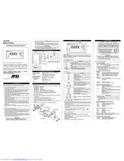 A&D AD-4530 Instruction Manual