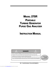 Teledyne 275R Instruction Manual