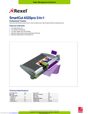 Rexel SmartCut A525pro Specification