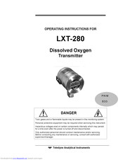 Teledyne LXT-280 Operating Instructions Manual